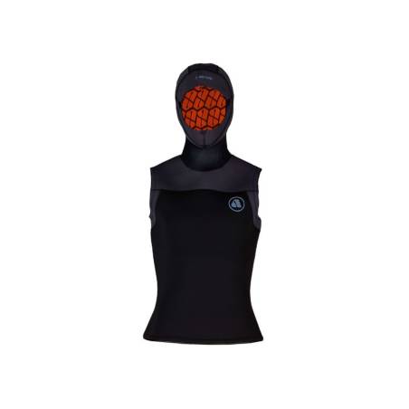 Apeks Chaleco Thermiq con Capucha Hombre