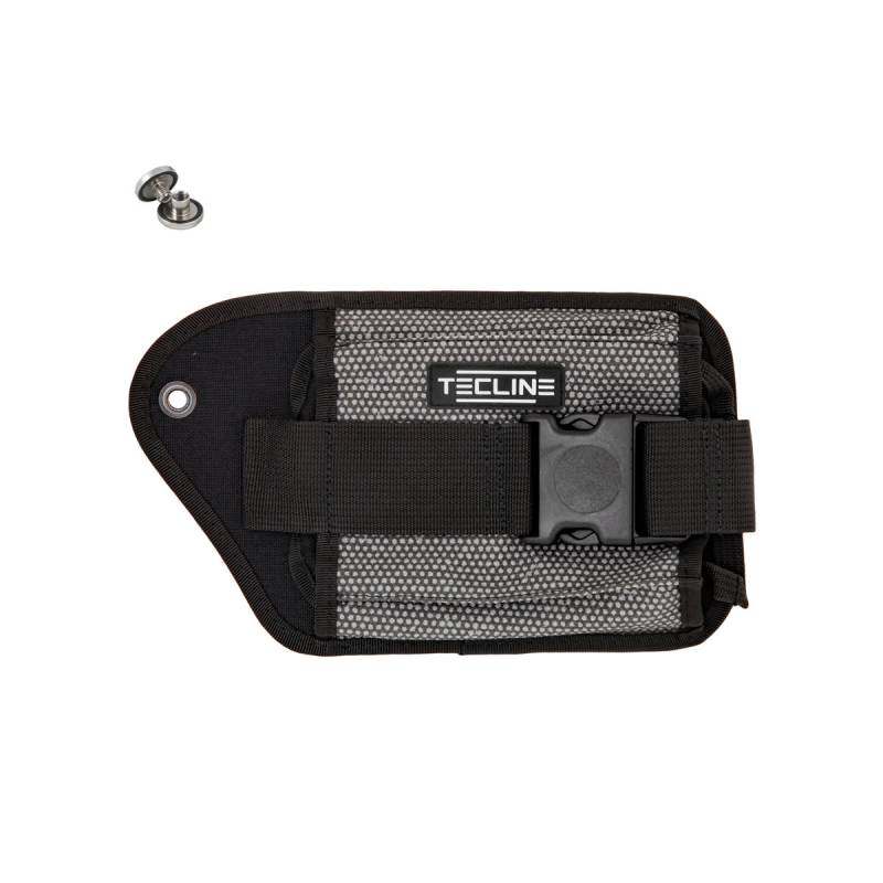 Tecline Bolsillo Doble Lastre Derecho Kevlar Gris