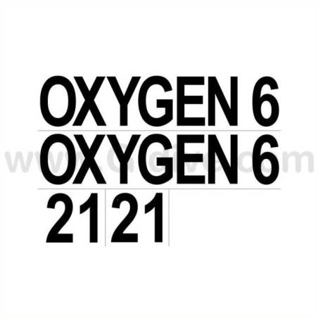 DTD Sticker Oxygen 6 / 21 (2un.)