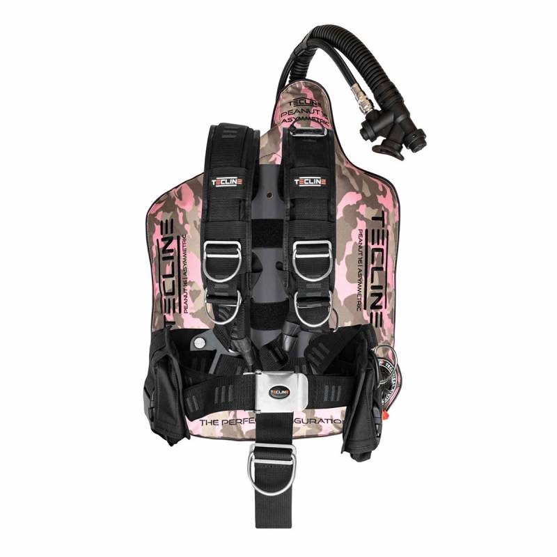 Tecline Pack Peanut 16 Travel Comfort Camo Rosa