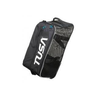 Tusa Bolsa Red Mesh Roller Bag