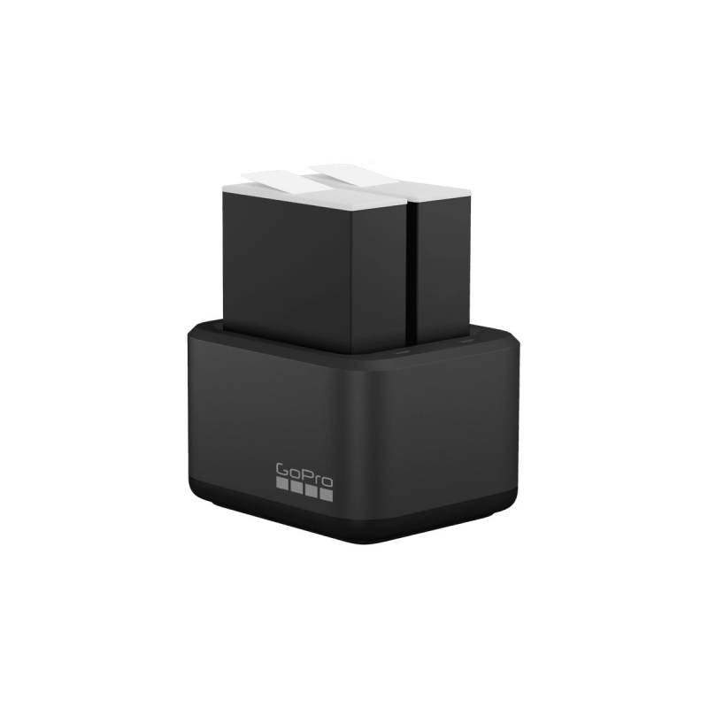 GoPro Cargador Doble Hero12 / 11 / 10 / 9 + Batería Enduro