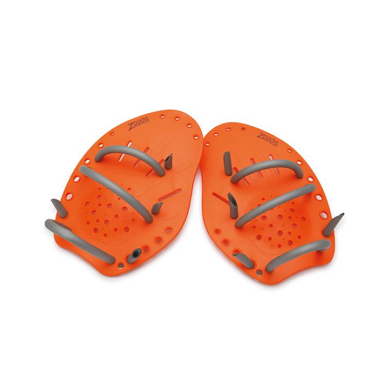 Zoggs Matrix Hand Paddles Orange