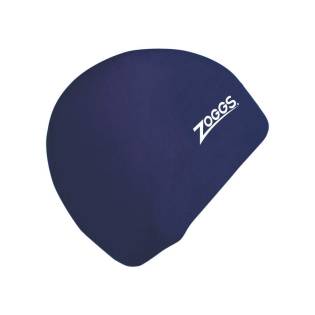 Zoggs Silicone Cap Blue Navy