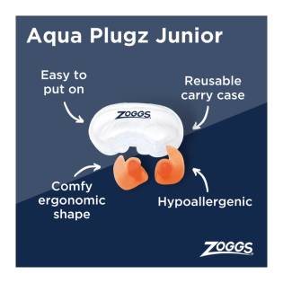 Zoggs Tapones Oídos de Silicona Junior Aqua Plugz
