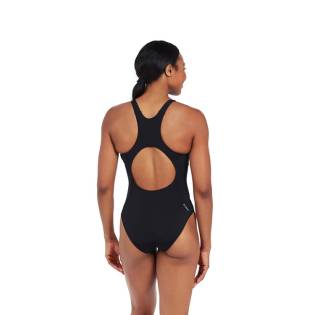 Zoggs Bañador Cottesloe Powerback Negro