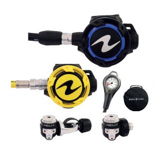 Aqualung Pack Regulador Helix con Manómetro