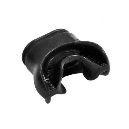 Cressi Palatal Silicone Mouthpiece Black
