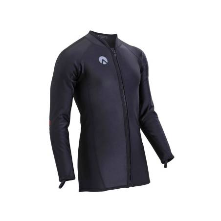 Sharkskin Camiseta Chillproof Cremallera Hombre