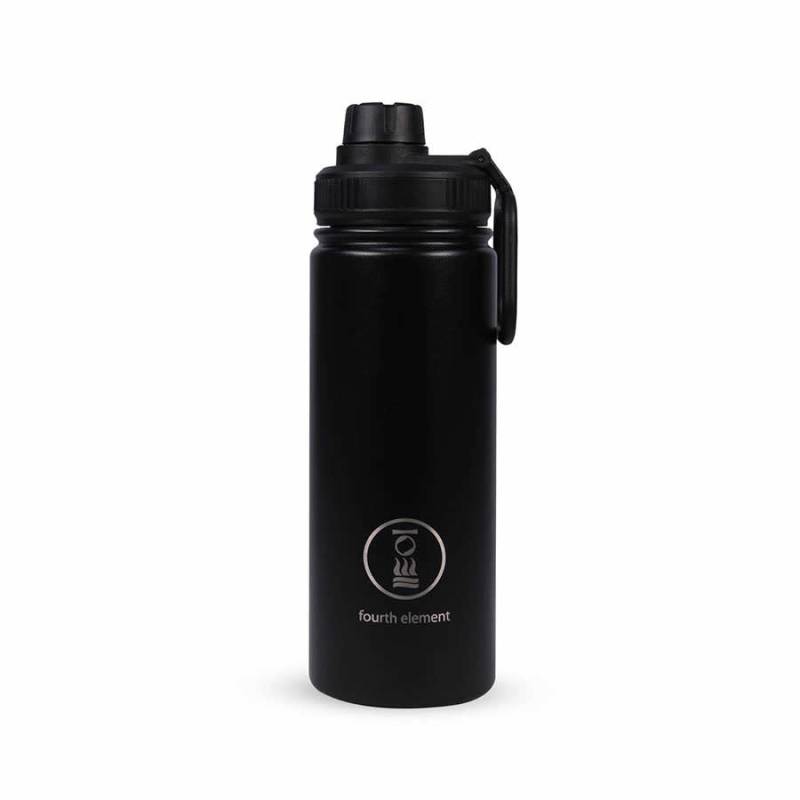 Fourth Element Gulper Insulated Water Bottle 500ml Black