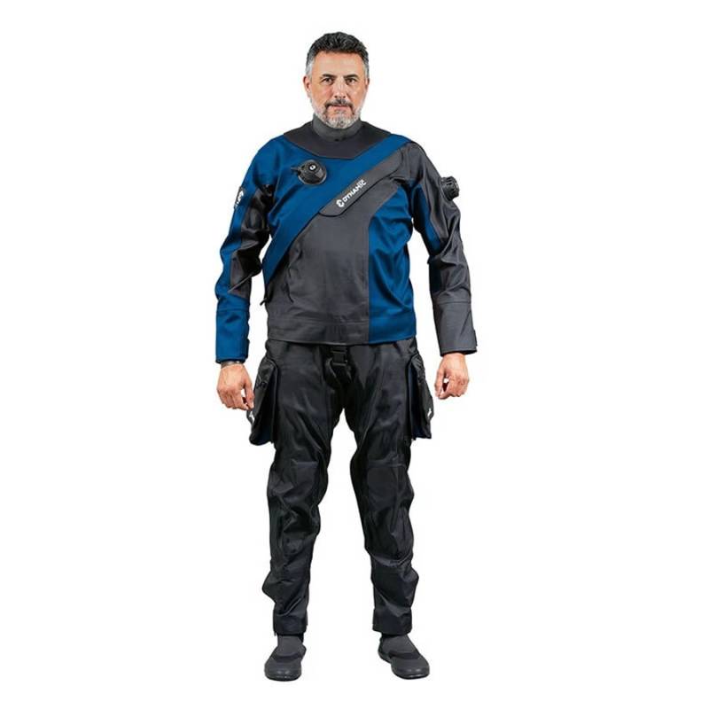 Dynamic Nord Traje Seco RS-351 Hombre Negro / Azul