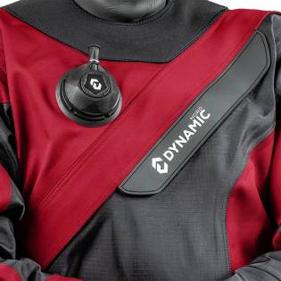 Dynamic Nord Traje Seco RS-351 Hombre Negro / Rojo