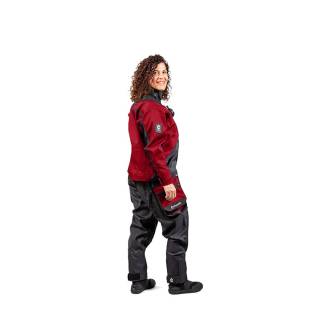 Dynamic Nord Traje Seco RS-352 Mujer Negro / Rojo