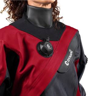 Dynamic Nord Traje Seco RS-352 Mujer Negro / Rojo
