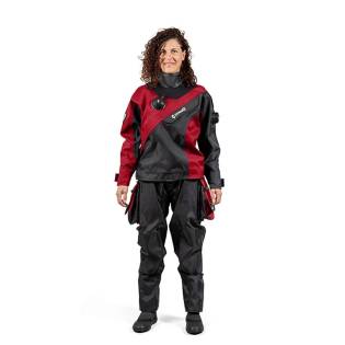Dynamic Nord RS-352 Dry Suit Woman Black / Red