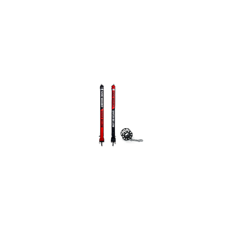 Razor Boya DSMB 180cm Negro / Naranja + Spool