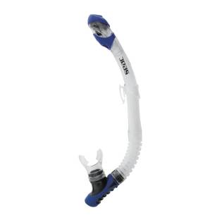 Seac Reverse Dry Snorkel Clear / Blue