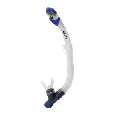Seac Reverse Dry Snorkel Clear / Blue