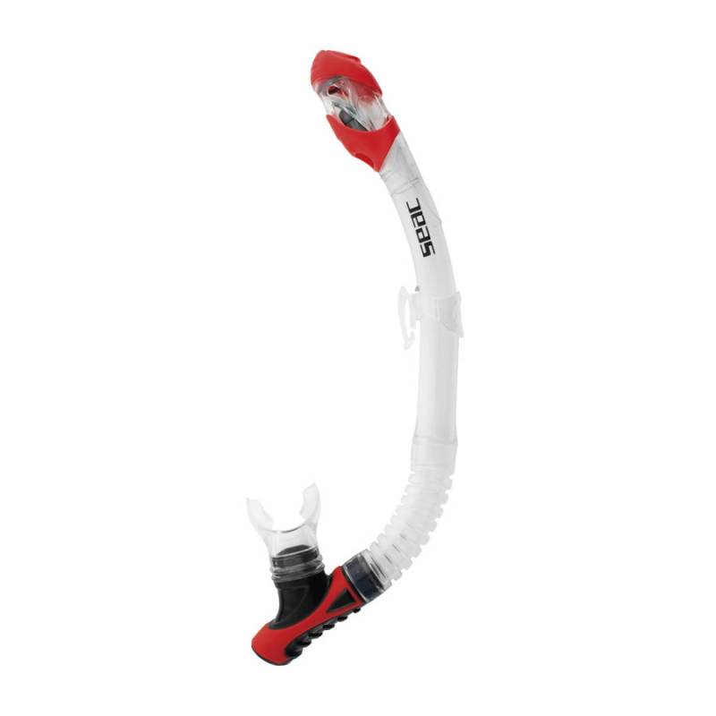 Seac Tubo Reverse Dry Transparente / Rojo