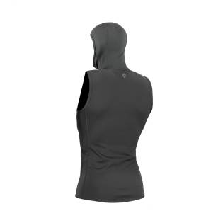 Sharkskin T2 TiFIR Chillproof Zipped Vest With Hood Man