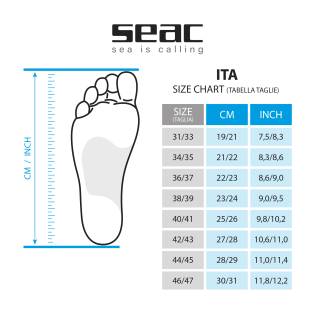 Seac Ita Fins Blue