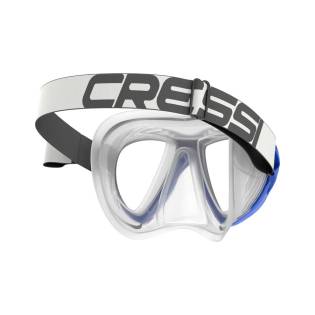 Cressi Máscara Fiji TX Transparente / Azul
