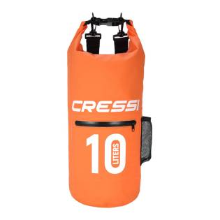 Cressi Bolsa Dry Pvc Con Cremallera Naranja