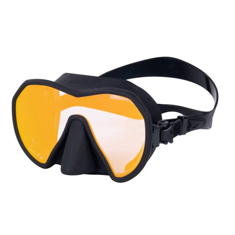 Beuchat Maxlux S Mask Mirrored Black Scuba Diving Buy and Sales in Gidive Store
