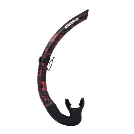 Beuchat Spy Snorkel Camo Red
