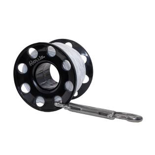 Hollis Delrin Spool with Snap Hook 30m