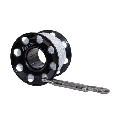 Hollis Delrin Spool with Snap Hook 30m