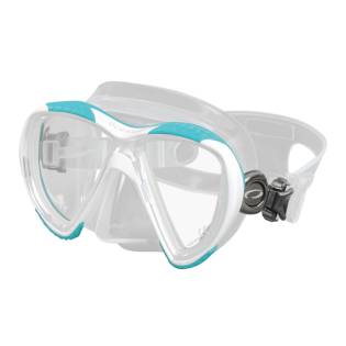 Oceanic Máscara Discovery Transparente / Aqua