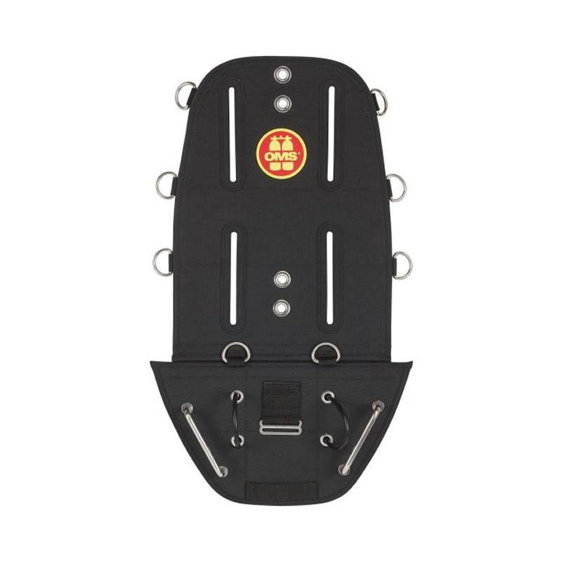 OMS Adaptador Rec de Montaje Lateral Negro