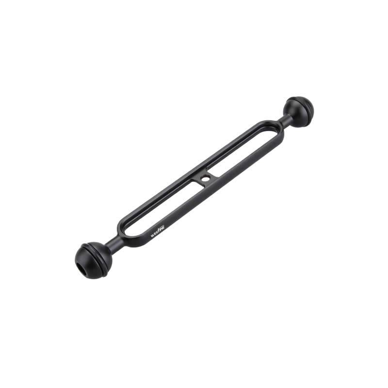 Weefine Brazo Aluminio Doble Bola 8"