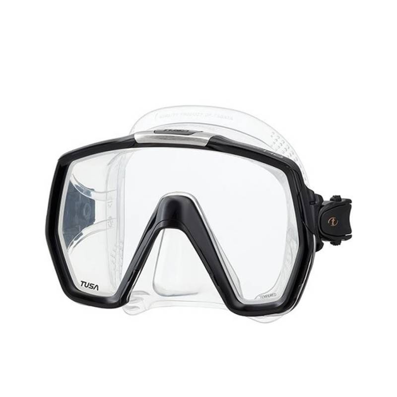 Tusa Máscara Freedom HD Transparente / Negro