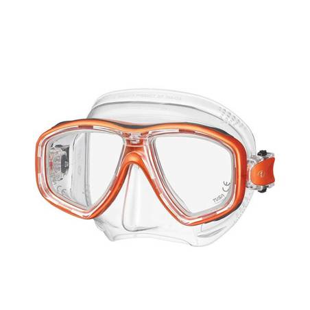 Tusa Máscara Ceos Transparente / Naranja