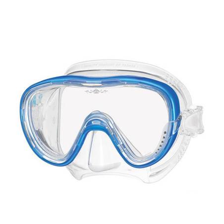 Tusa Máscara Tina Transparente / Azul