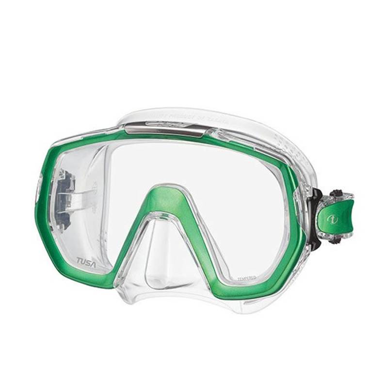 Tusa Máscara Freedom Elite Transparente / Verde