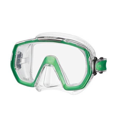 Tusa Máscara Freedom Elite Transparente / Verde