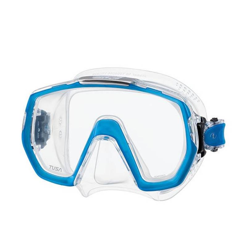 Tusa Máscara Freedom Elite Transparente / Azul