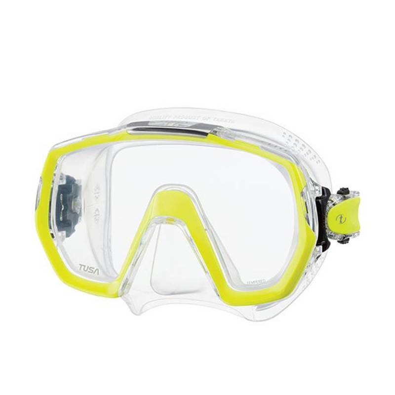Tusa Máscara Freedom Elite Transparente / Amarillo