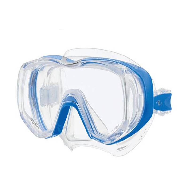 Tusa Máscara Tri-Quest Transparente / Azul
