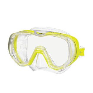 Tusa Máscara Tri-Quest Transparente / Amarillo