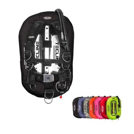 Tecline Pack Donut 15 con Arnes Comfort y Bolsillos de Lastre