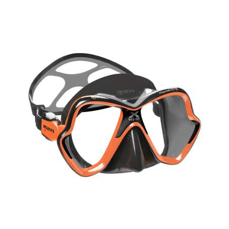 Mares X-Vision Ultra Liquid Skin Mask Black / Orange