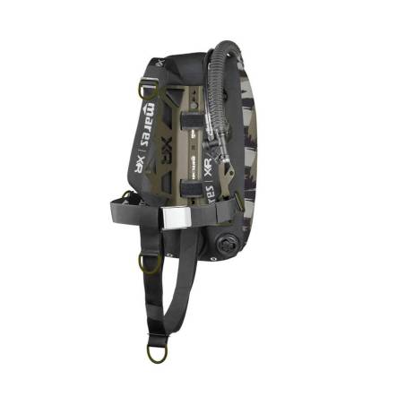 Mares XR Set Tactical Green Single Backmount