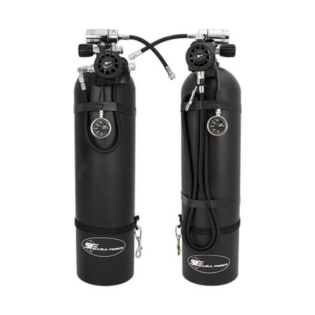 Scuba Force Black Devil Set Reguladores Sidemount