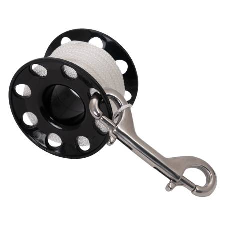 Scuba Force Spool para Aguas Frias de 30m con Mosquetón Inox