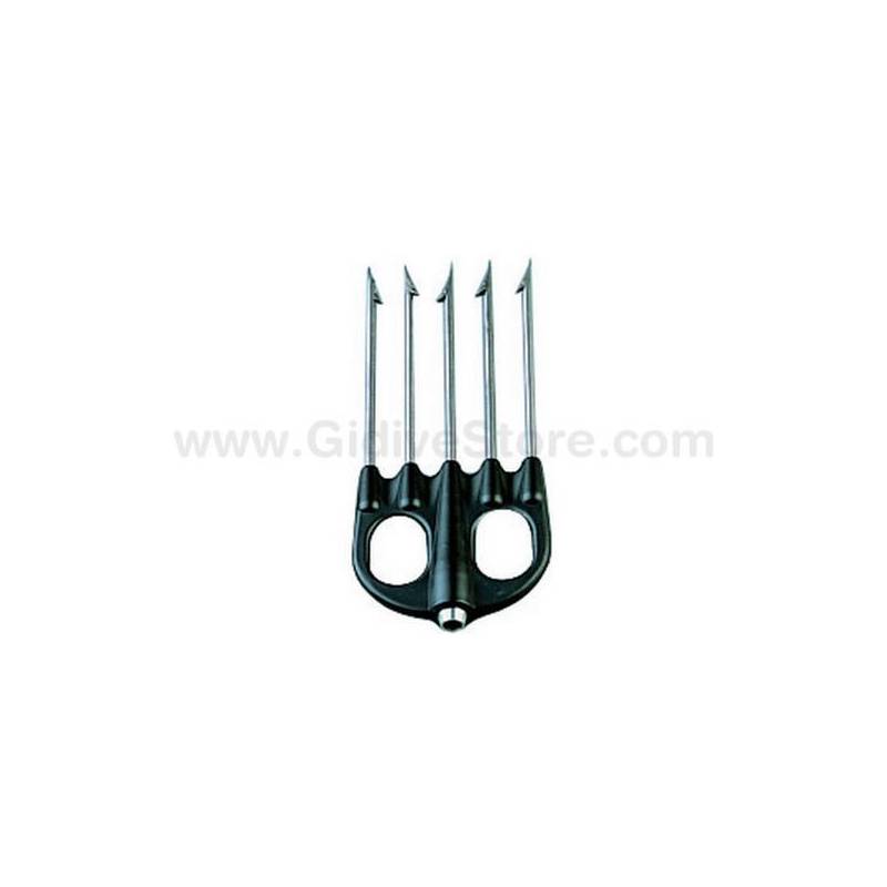 Cressi Tridente 5 Puntas Nylon Inox 6.5mm