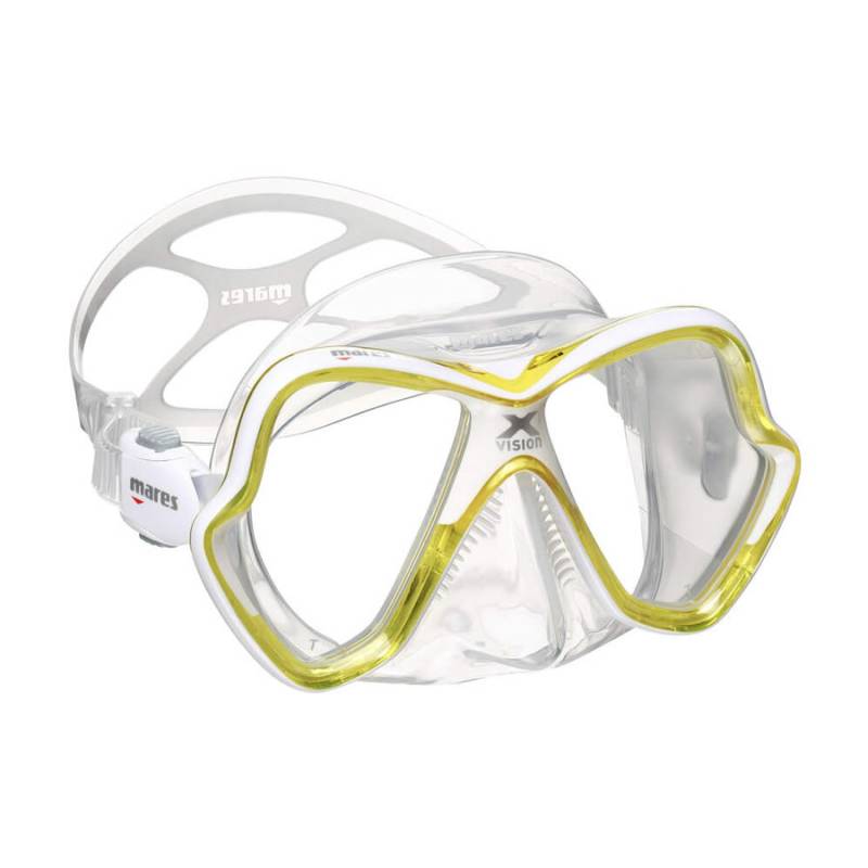 Mares Máscara X-Vision Transparente / Amarillo